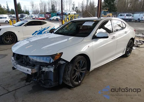 2019 Acura Tlx Tech A-Spec Pkgs из США, поврежденный, VIN 19UUB3F61KA006056